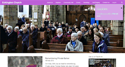 Desktop Screenshot of eckingtonchurch.org.uk